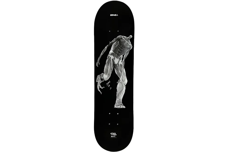BAIT Attack On Titan Colossal (Glow) Skateboard Deck