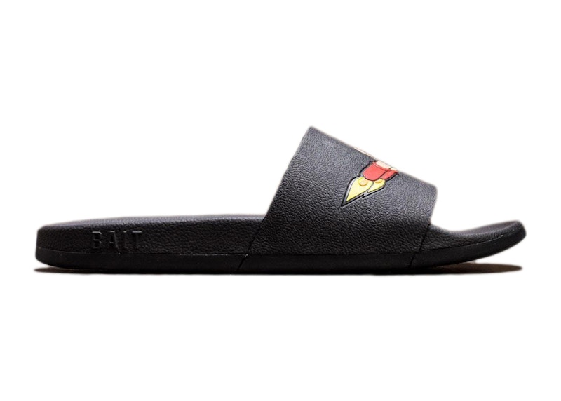 Pre-owned Bait Men's Slide Astro Boy Launch Sneakers In Black