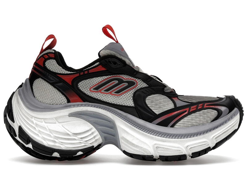 Balenciaga 10XL Worn-Out Grey White Red Men's - 792779 W2MV2 1960 - US