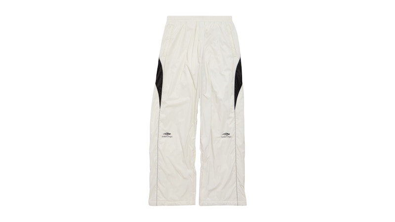 Balenciaga 3B Sports Icon Ski Tracksuit Pants Chalky White/Black