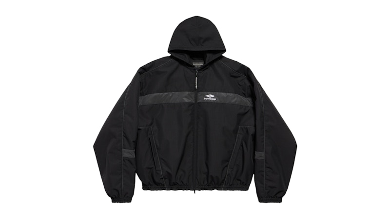Balenciaga 3B Sports Icon Ski Tracksuit Parka Black Men's - FW25 - GB