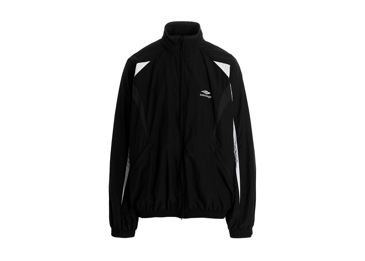 Balenciaga 3B Sports Icon Track Jacket Black/White