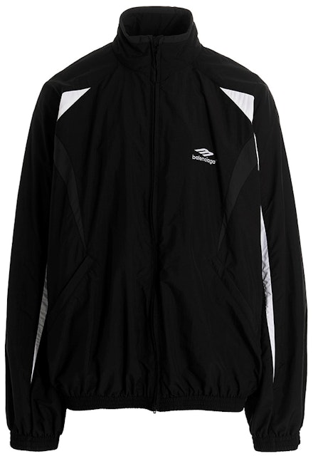 Balenciaga 3B Sports Icon Track Jacket Black/White - SS23 - JP