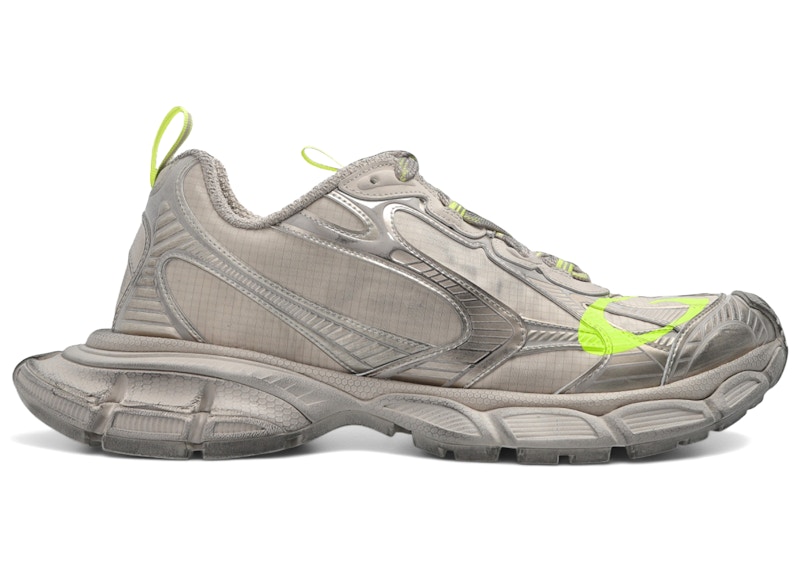 Balenciaga 3XL Ripstop Taupe Fluo Yellow Men's - 734734 WXLCR 2077