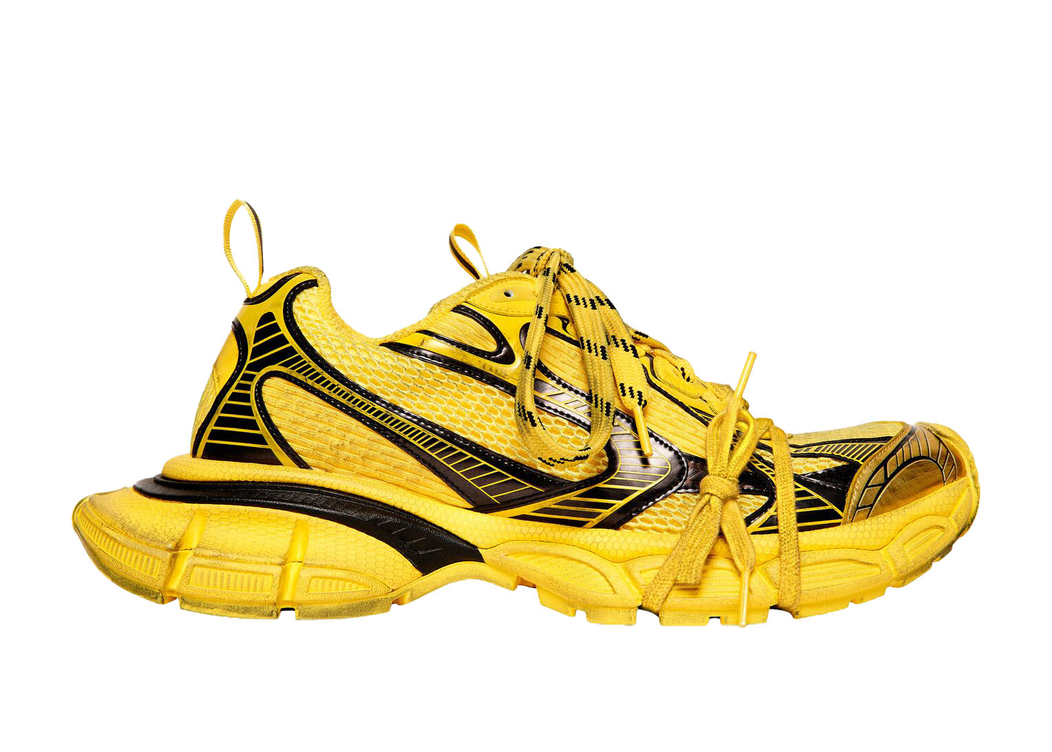 Balenciaga Track Sneakers Bold Yellow Treatment  Hypebeast