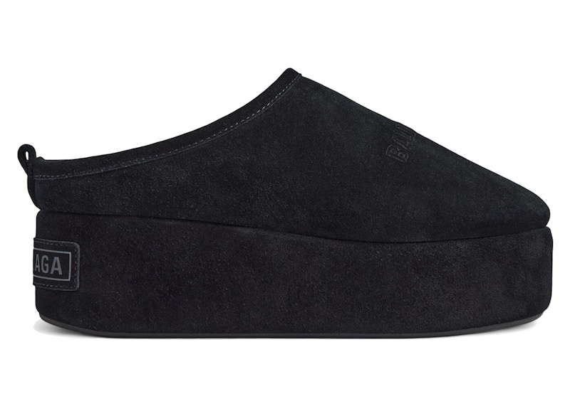 Pre-owned Balenciaga Alaska Soft Platform Mule (women's) Sneakers In Black