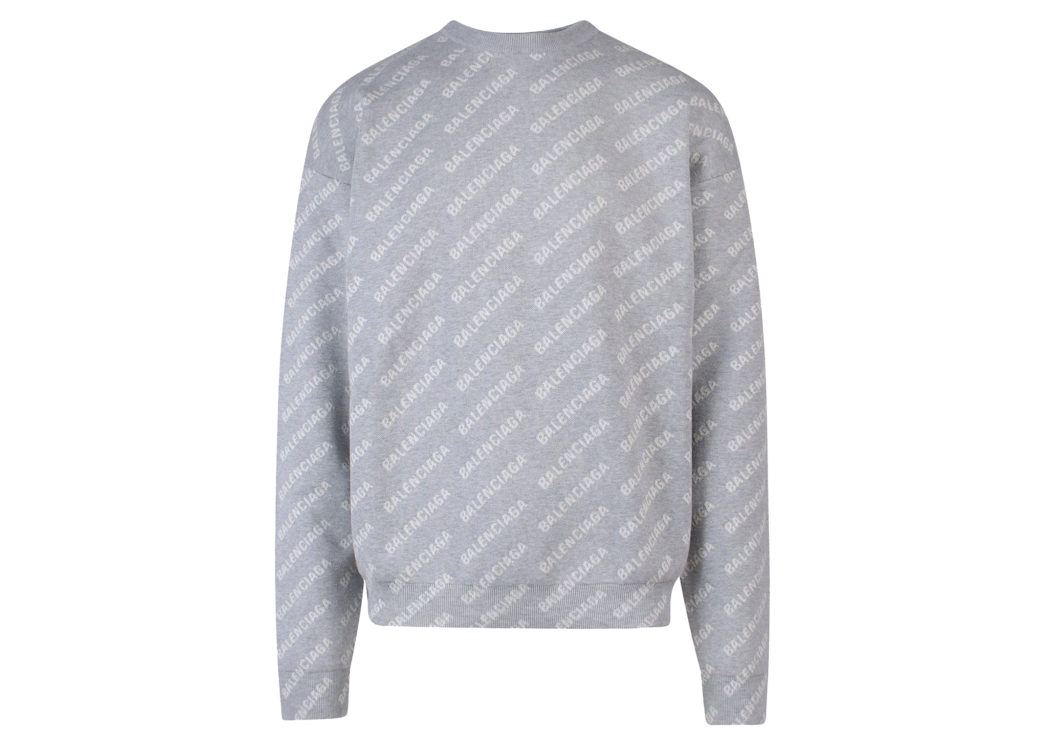 Grey balenciaga outlet sweatshirt