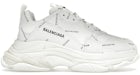 Balenciaga All Over Logo Triple S en blanco y negro