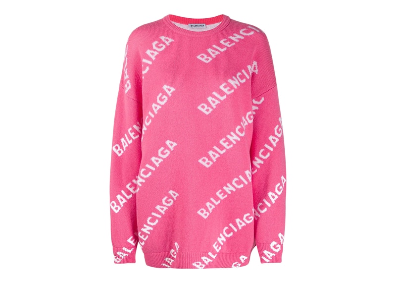 White and pink outlet jumper