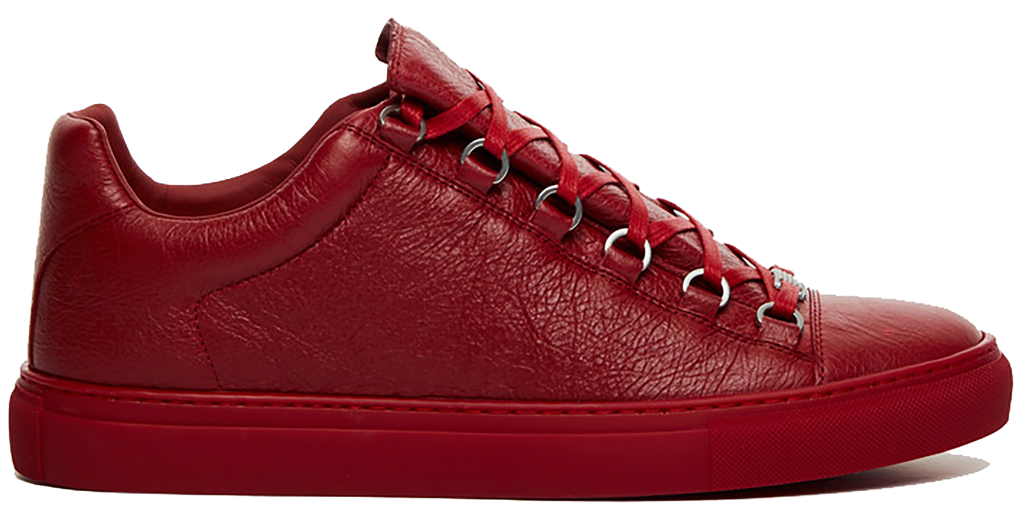 Giày Balenciaga Cổ Thấp Paris Low Destroyed  Red LIKE AUTH