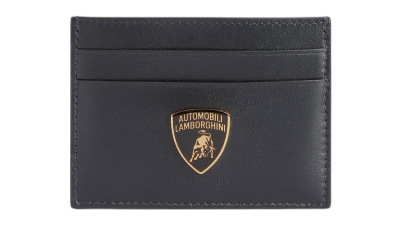Balenciaga Automobil Lamborghini Card Holder Black - US