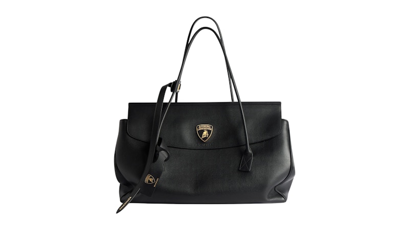 Balenciaga Automobil Lamborghini Carrie Carry All Bag Black - US
