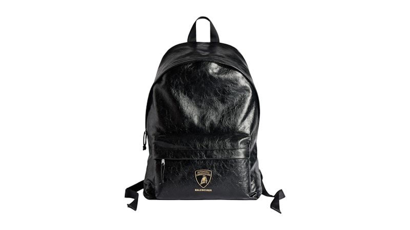 Balenciaga Automobil Lamborghini Explorer Backpack Bag Black