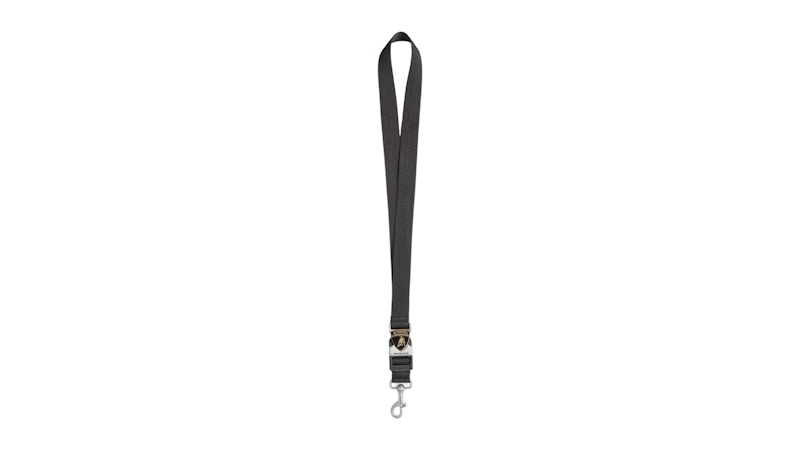 Pre-owned Balenciaga Automobil Lamborghini Lanyard Keychain In Black
