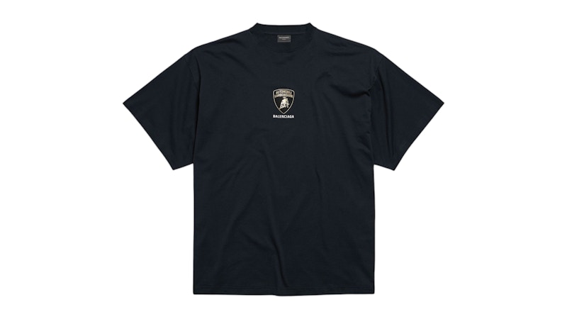 Balenciaga Automobil Lamborghini Oversized Tee Faded メンズ - JP