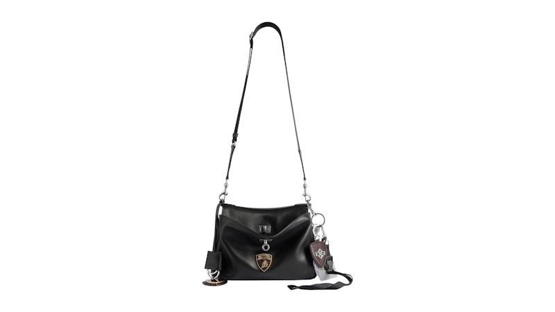Balenciaga Automobil Lamborghini Rodeo Messenger Small Bag Black