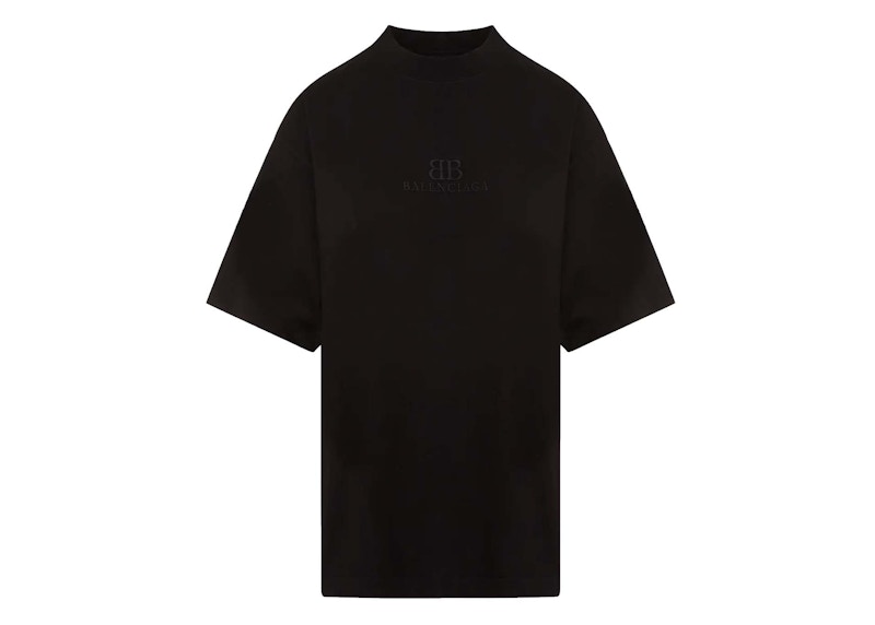 Balenciaga BB Classic Vintage T-Shirt Washed Black/Washed