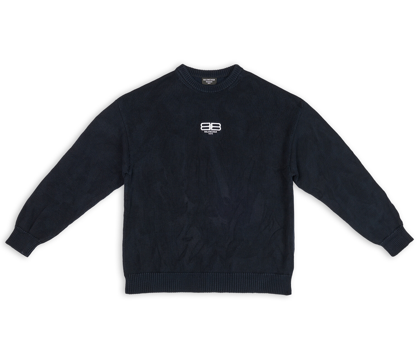 Balenciaga sweater cheap mens navy