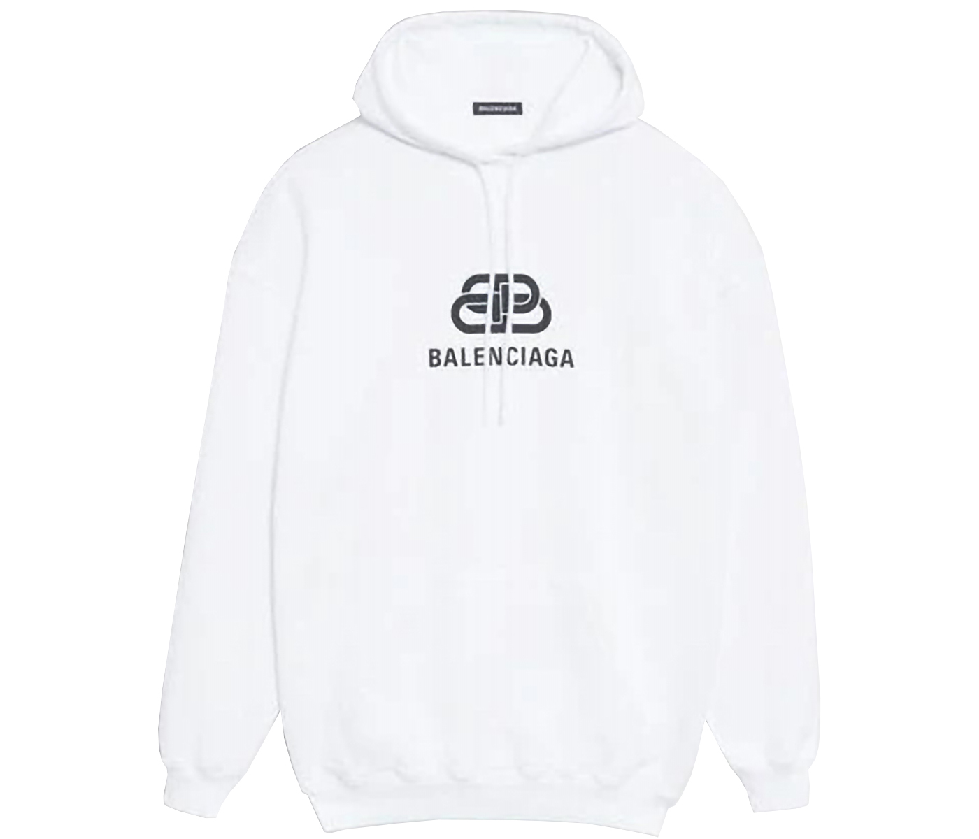 balenciaga 2019 Crest Logo Hoodie Size Mediumwhite Great Condition Uk  Only  eBay