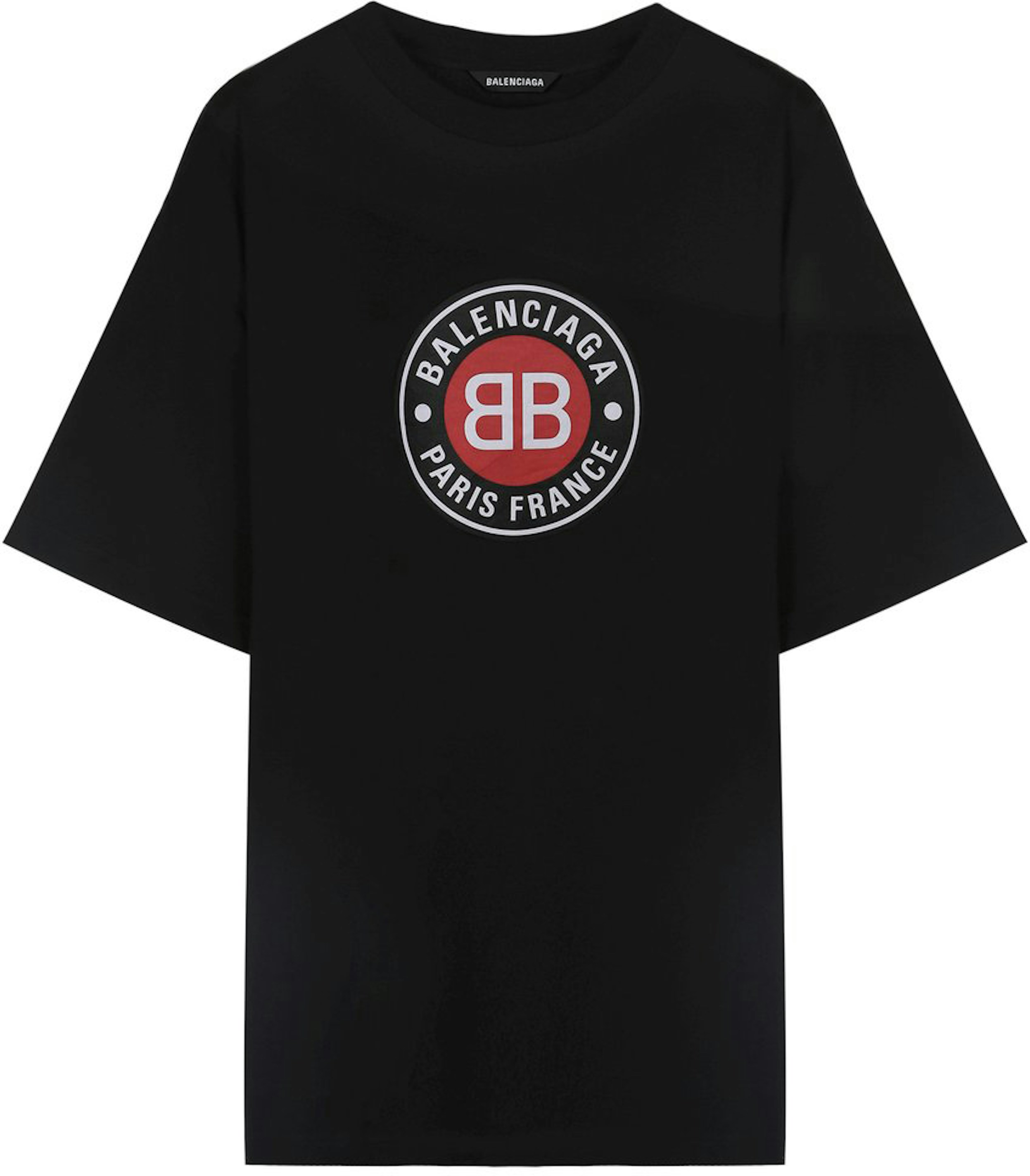 Balenciaga BB Logo T-Shirt Black - SS21