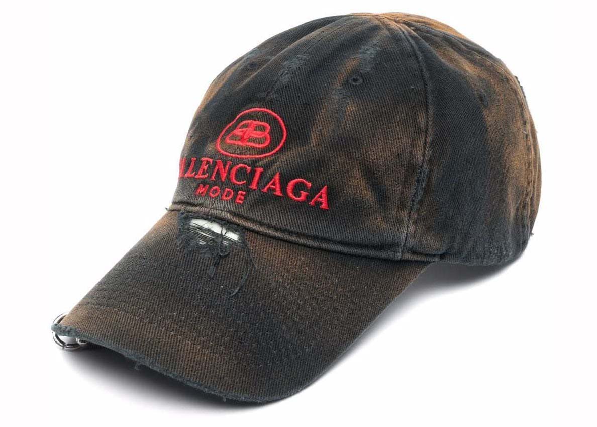 BALENCIAGA DESTROY PIERCING CAP - キャップ