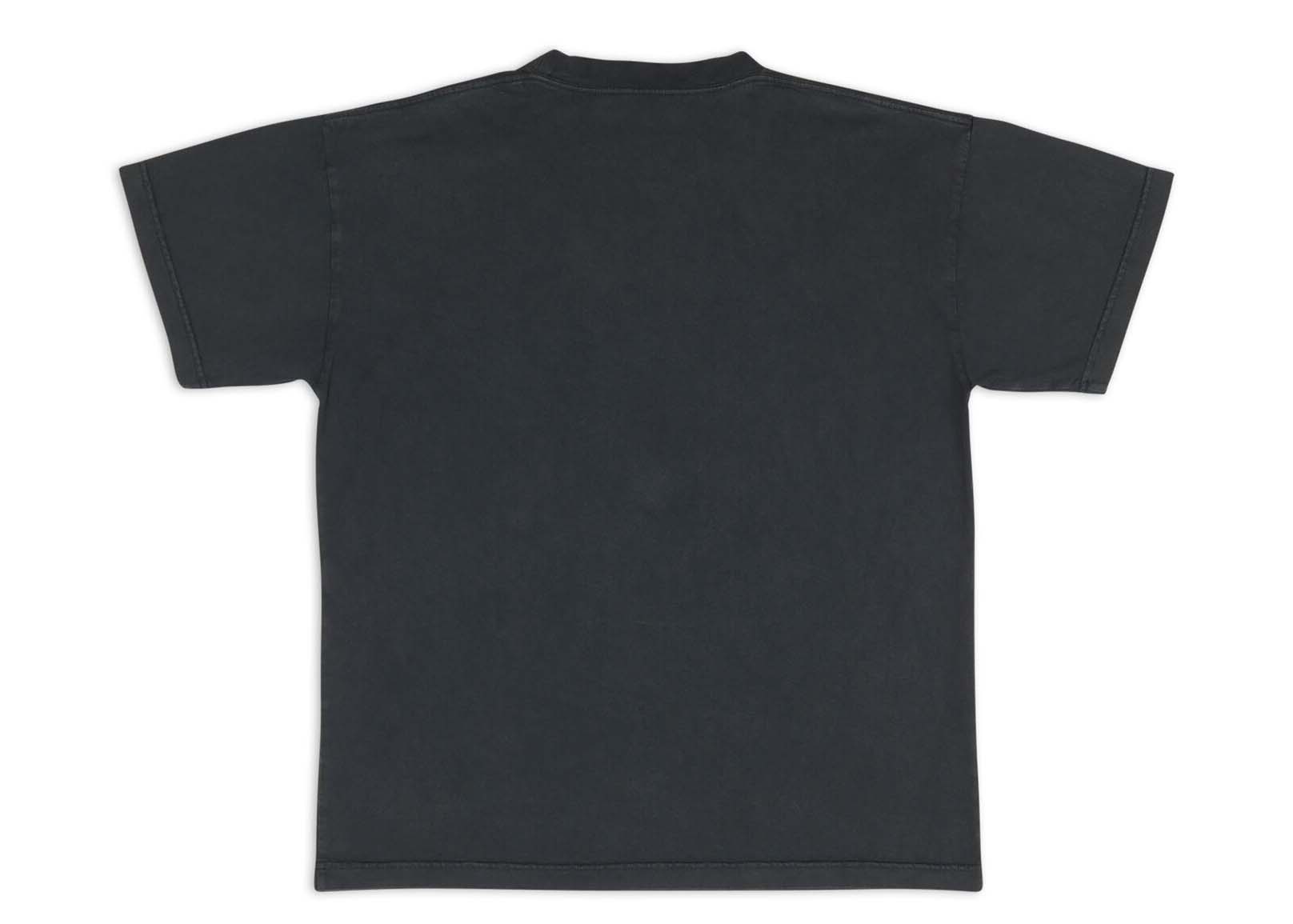 Balenciaga BB Paris Icon Medium Fit T-Shirt Black