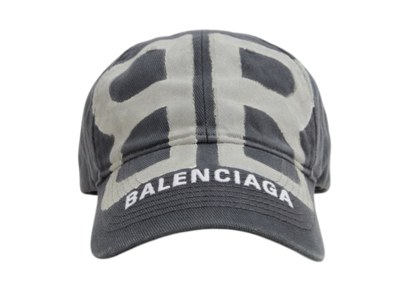 帽子 BALENCIAGA BB Sprayed Cap Balenciaga BB Sprayed Cap Grey - US