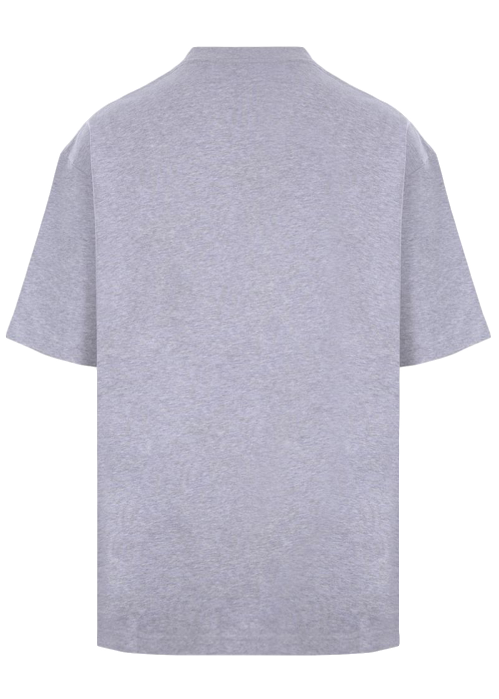Balenciaga BB Text Logo Print Oversized T-shirt Grey/Blue