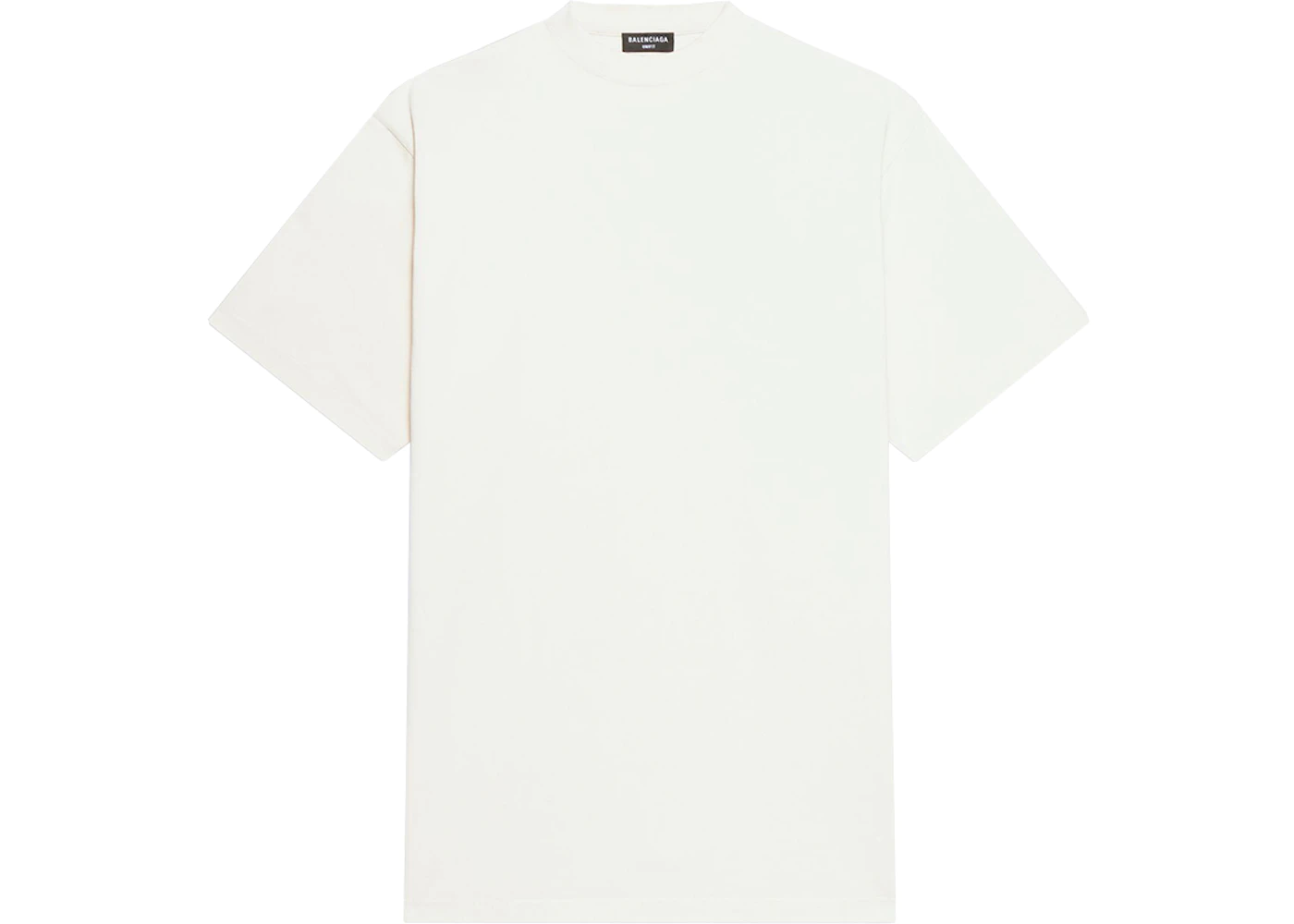 Balenciaga Back Hem Long Boxy Fit T-Shirt White Men's - SS22 - US