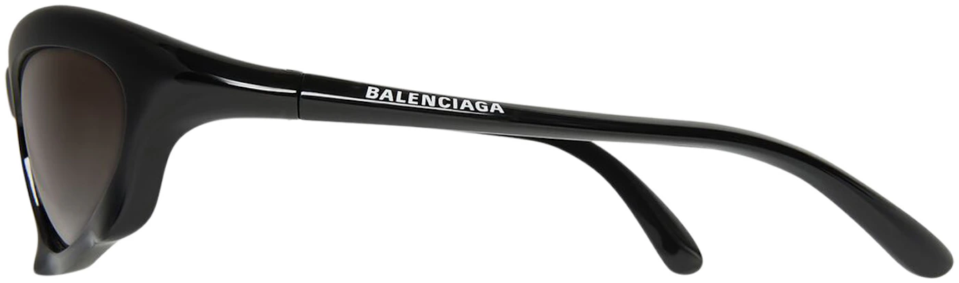 Balenciaga Bat Rectangle Sunglasses Black Men's - SS23 PRE - US