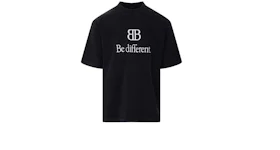 Balenciaga Be Different T-shirt Black