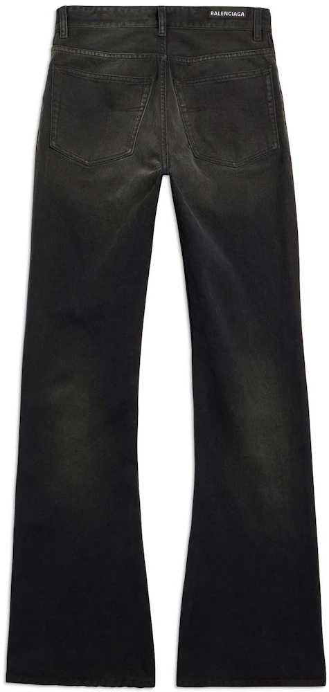 Balenciaga Bootcut Pants in Black Black Men's - FW23 - GB