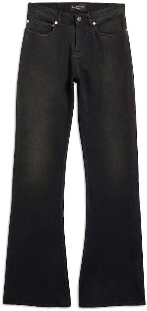 Balenciaga Bootcut Pants in Black Black Men's - FW23 - US