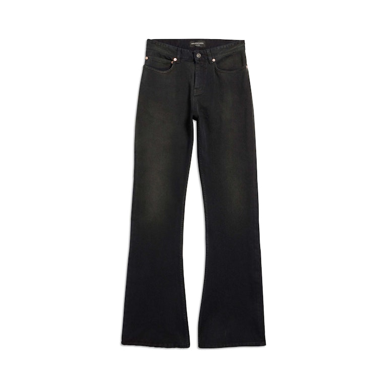 Pre-owned Balenciaga Bootcut Pants In Black Black