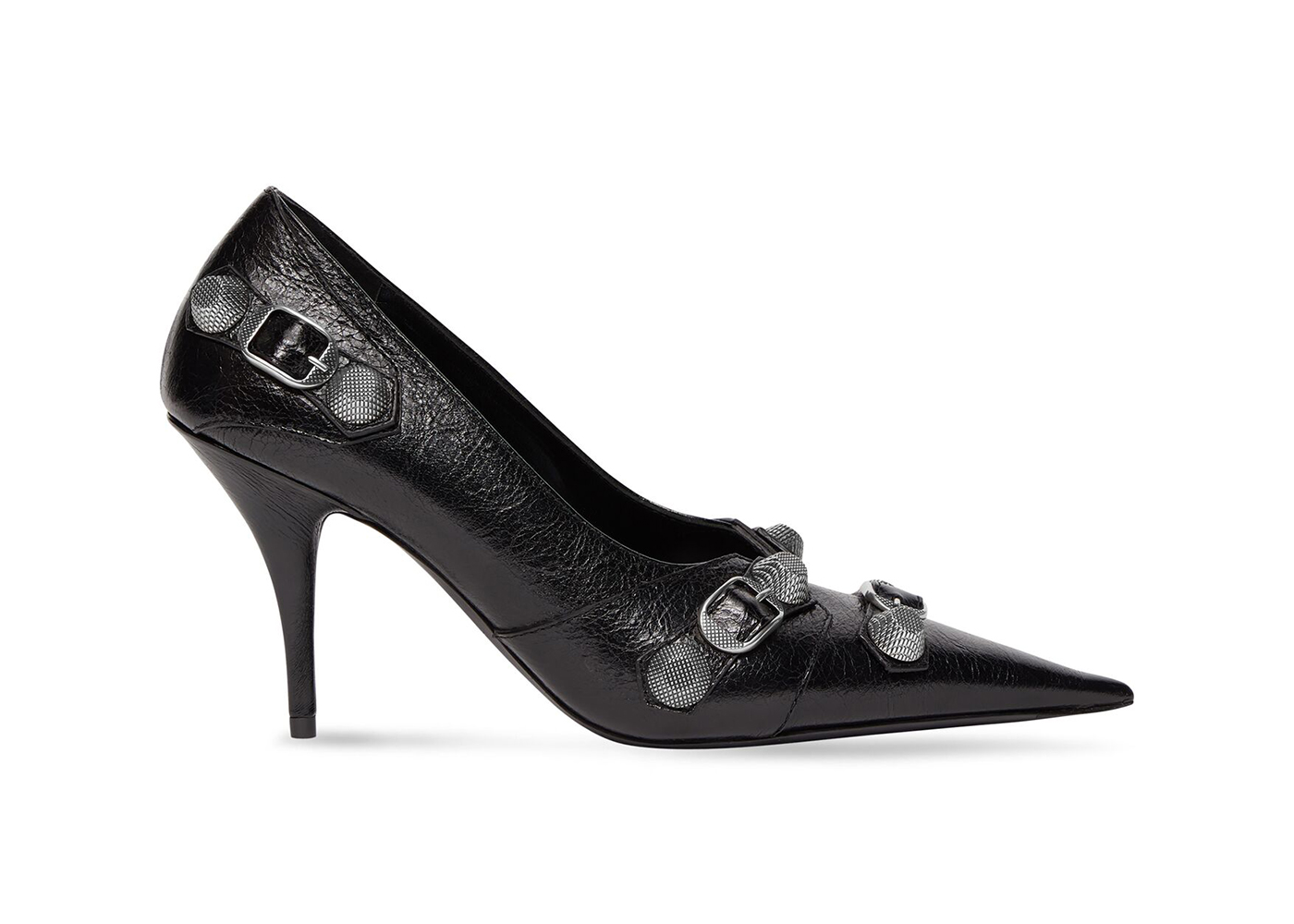 Balenciaga Cagole 90mm pointed-toe boots - Black