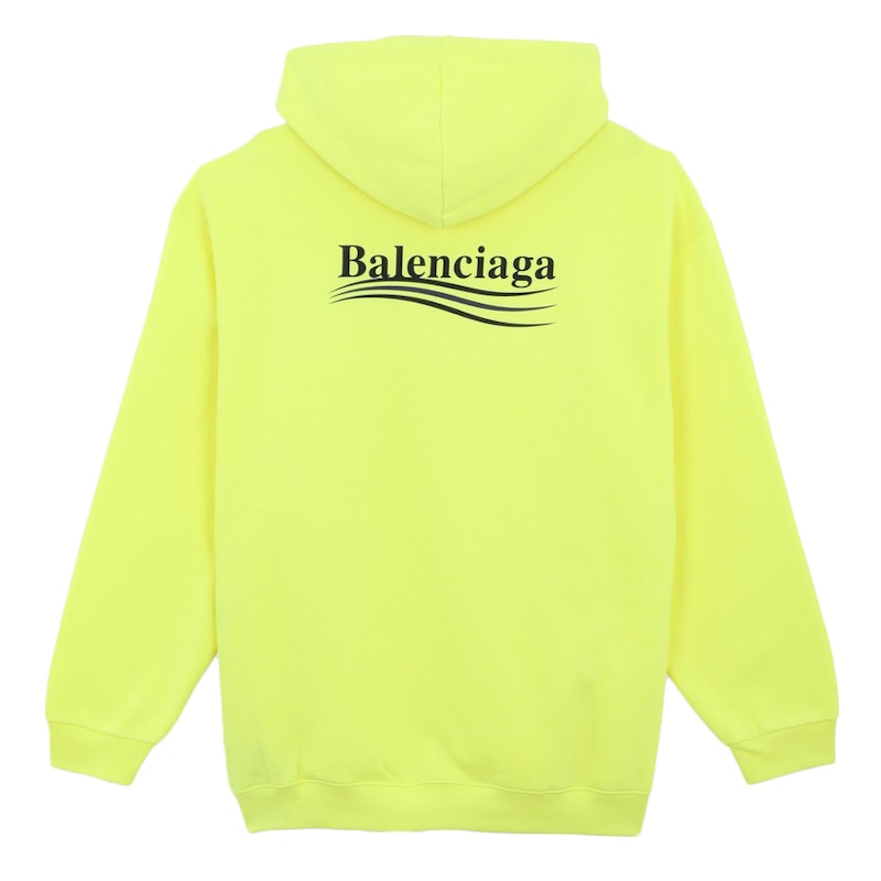 Lime green balenciaga discount hoodie