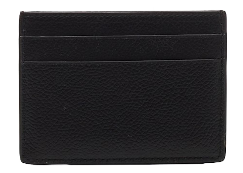 balenciaga card holder black