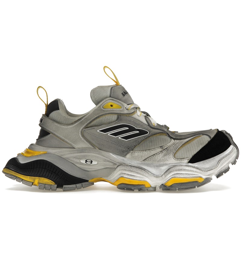 Balenciaga Cargo Sneaker Grey Black Yellow Men's 784341W2MV11170