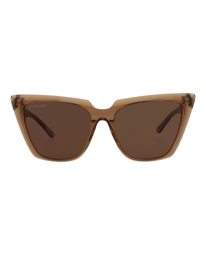 Balenciaga Cat Eye-Frame Acetate Sunglasses Brown Brown Brown