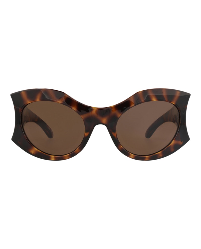 Balenciaga Cat Eye-Frame Bio Injection Sunglasses Havana Havana Brown (BB0256S-30013971-002)