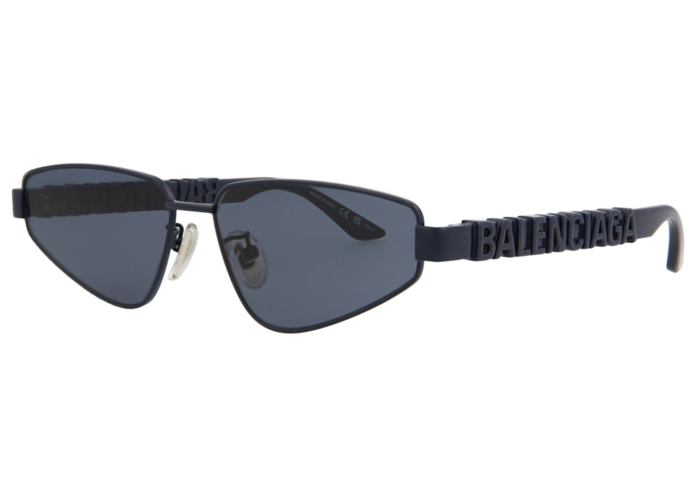 Balenciaga Womens Bossy Cat Sunglasses Black (773492T00391000)
