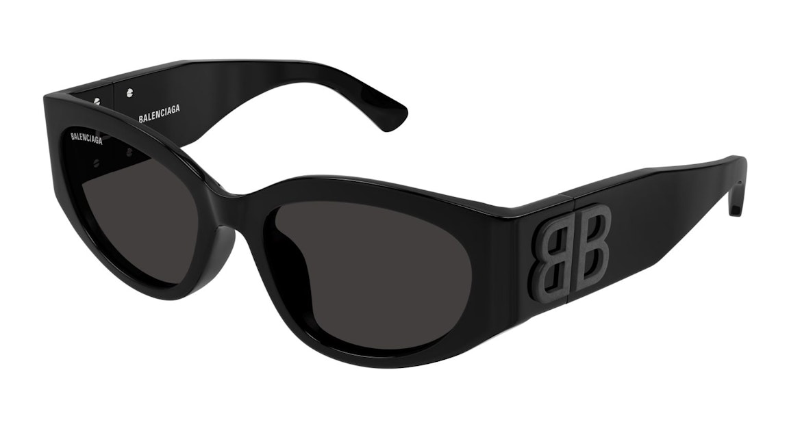 Pre-owned Balenciaga Cat Eye Sunglasses Black/grey (bb0324sk-001)