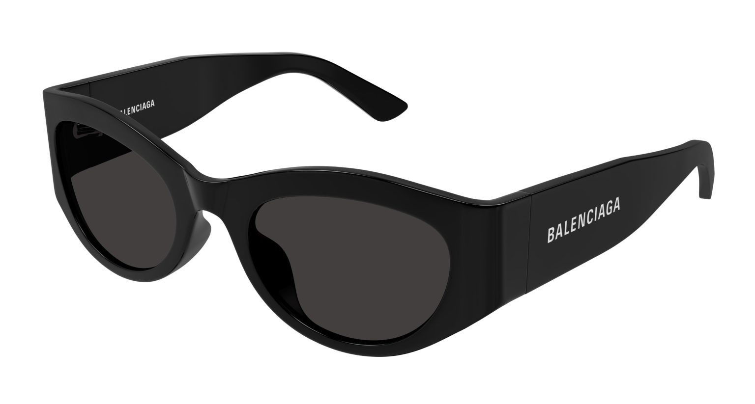 Balenciaga Cat Eye Sunglasses Black/Grey (BB0330SK-001)