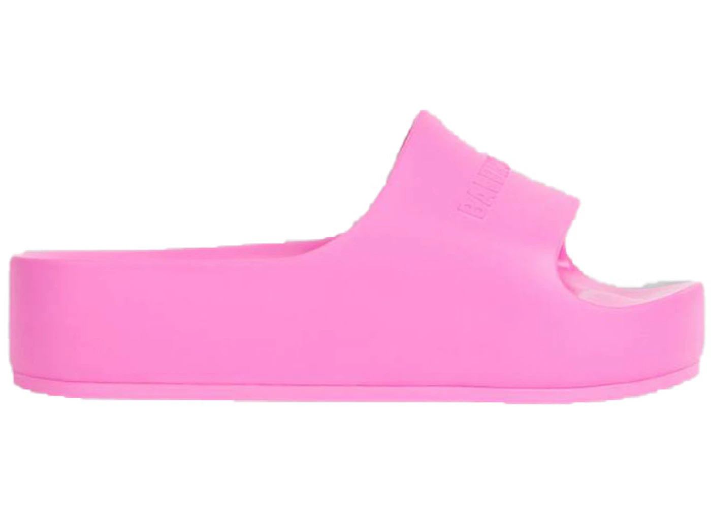 Balenciaga Chunky Slide Fluo Pink (Women's) - 654315W1S895000 - US