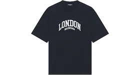 Balenciaga Cities London Medium Fit T-Shirt Black/White