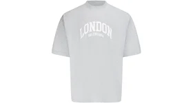 Balenciaga Cities London Medium Fit T-Shirt Gray/White
