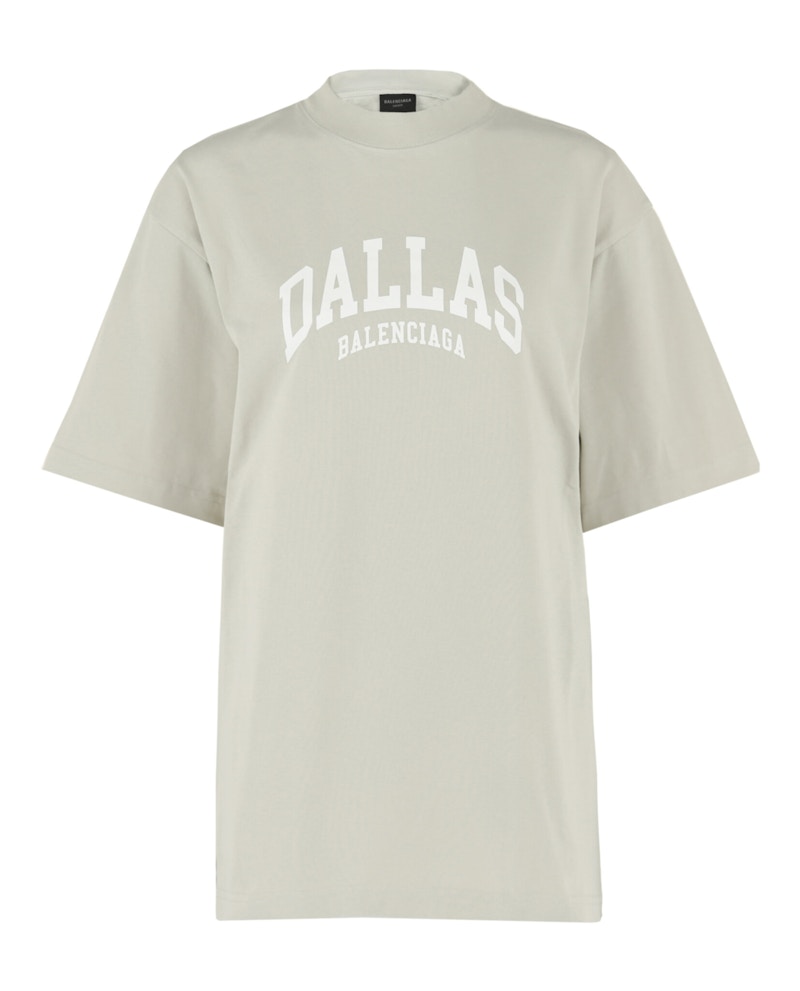Balenciaga Cities Short Sleeve T-shirt Shell White