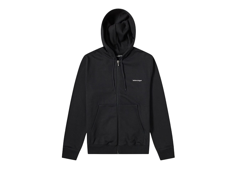 Balenciaga hoodie sale zip