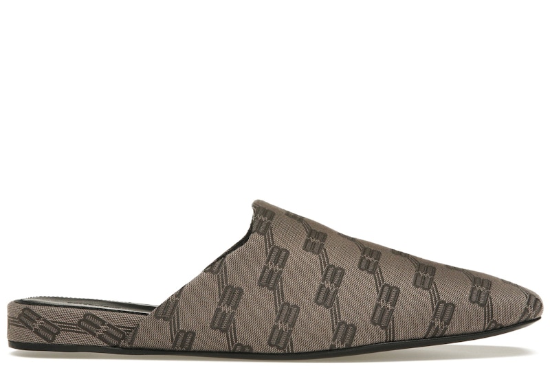 Balenciaga Cozy Jacquard Mules Brown Men's - 636605W2I10 - US