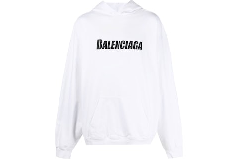 Balenciaga Sudadera con capucha con estampado de logotipo